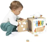 Куб развивающий Janod Pure Activity Cube деревянный, интерактивный 18m+, 1 шт — фото 6