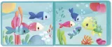 Книжка для ванной Janod Bath Book Party under the sea детская, для игры в воде 10m+, 1 шт — фото 5
