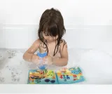 Книжка для ванной Janod Bath Book Party under the sea детская, для игры в воде 10m+, 1 шт — фото 6
