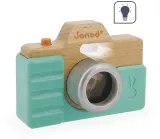 Игрушка деревянная Janod Camera фотоаппарат, на батарейках 18m+, 1 шт — фото 3