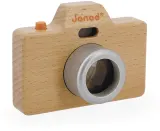 Игрушка деревянная Janod Camera фотоаппарат, на батарейках 18m+, 1 шт — фото 5