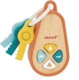 Брелок-игрушка Janod Sounding Keychain деревянный, звучащий 18m+, 1 шт — фото 1