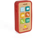 Телефон игрушечный Janod Sound Telephone деревянный, развивающий 18m+, 1 шт — фото 1