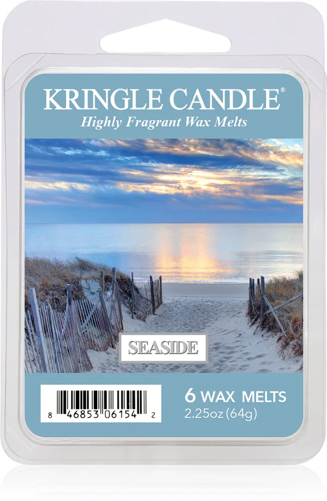 Воск для аромалампы Kringle Candle Seaside со свежим водным ароматом, соевый воск, 64 г