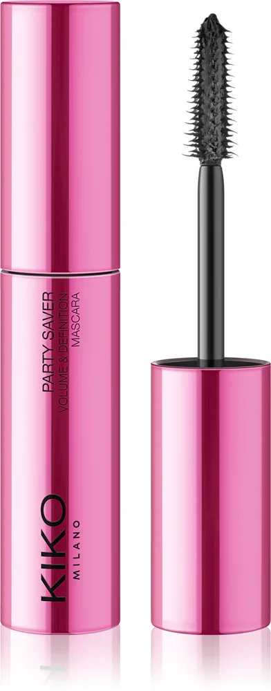 Тушь для ресниц KIKO Milano Party Saver подкручивающая, для объёма, 11 мл