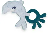 Прорезыватель для зубов Kaloo Petit Calme плюшевый, синий, 1 шт Dolphin — фото 2