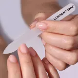 Пилка для ногтей LONDONTOWN Glass Nail File стеклянная, для натуральных и искусственных ногтей, 1 шт — фото 3