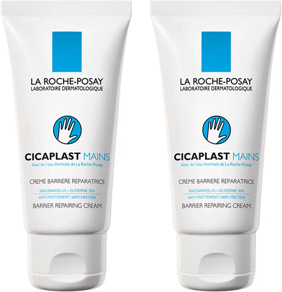 Набор кремов для рук La Roche-Posay Cicaplast Mains восстанавливающий, с ниацинамидом, 2 шт