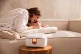 Подогреватель влажных салфеток Momini WarmWipes со стерилизацией УФ, с ночной подсветкой, 1 шт — фото 7