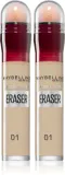 MAYBELLINE NEW YORK Instant Anti Age Eraser - Набор корректоров для лица Maybelline Instant Anti Age Eraser жидкие, высокое покрытие, 2 шт, 2 шт — фото 1