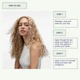 Тонирующая маска для волос Maria Nila Colour Refresh Mask, для блонда, серебристый оттенок, 100 мл, оттенок Pearl Silver 0.92 — фото 5