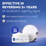 Крем для лица NIVEA Cellular Epigenetics дневной, с SPF, разглаживающий морщины, 50 мл — фото 2