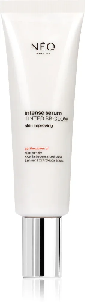 BB крем тонирующий NEO MAKE UP Intense Serum Tinted BB Glow Cream с SPF, сияющий, 30 мл, оттенок 03 Sand Glow