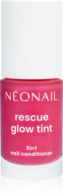 Кондиционер для ногтей NEONAIL Rescue Glow Tint 3in1 укрепляющий, с Ceramide NG, розовый, 7,2 мл