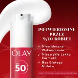Дневной крем для лица Olay Regenerist Firm Plump с SPF 50+, ниацинамидом и пептидом, 50 мл SPF 50+ — фото 6