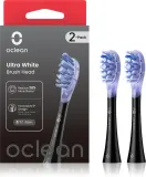 Сменная насадка Oclean Ultra White UW02 очищает труднодоступные места, 2 шт Black — фото 1