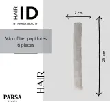 Бигуди для волос Parsa Beauty ID Microfibre Bendy Rollers гибкие, из микрофибры, 6 шт — фото 4