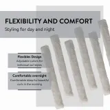 Бигуди для волос Parsa Beauty ID Microfibre Bendy Rollers гибкие, из микрофибры, 6 шт — фото 6