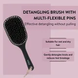Щётка для волос Parsa Beauty LOV.U Paddle плоская, со щетиной кабана, 1 шт, 1 шт (PAB00014) / 1 шт (PAB00015) — фото 3