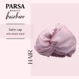 Шапочка для волос Parsa Beauty Satin Cap атласная, для укладки, 1 шт — фото 2