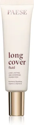 Тональный крем Paese Long Cover Fluid Tube Foundation высокое покрытие, светлый тон, 30 мл, оттенок 00 nude