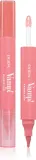 Блеск для губ-маркер PUPA Milano Vamp! Lip Marker Duo стойкий, с высоким блеском, 1,4 мл, оттенок 002 Frozen Rose — фото 1
