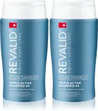 Шампунь против перхоти Revalid Triple Active Shampoo DS Duo Pack набор 2×150 мл — фото 1