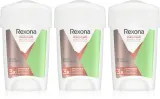 Антиперспирант кремовый Rexona Maximum Protection Sport Strength набор 3×45 мл — фото 1