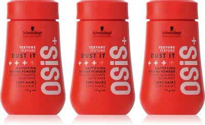 Матирующая пудра для волос Schwarzkopf Professional Osis+ Dust It для объёма у корней, 3 х 10 г