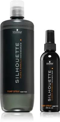 Лак для волос Schwarzkopf Professional Silhouette Pump Spray сильной фиксации, флакон многоразового использования, 1 шт