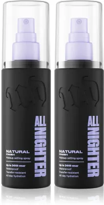 Спрей для фиксации макияжа Urban Decay All Nighter Setting Spray набор 2 по 118 мл, натуральный финиш