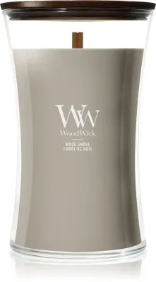 Ароматическая свеча Woodwick Wood Smoke, 610 г z drewnianym knotem