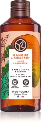 Гель для душа Yves Rocher Bain de Nature с ингредиентами природного происхождения, смягчает кожу, 400 мл