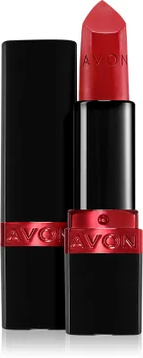 Помада для губ Avon Ultra Creamy кремовая, стойкая, красная, 3,6 г