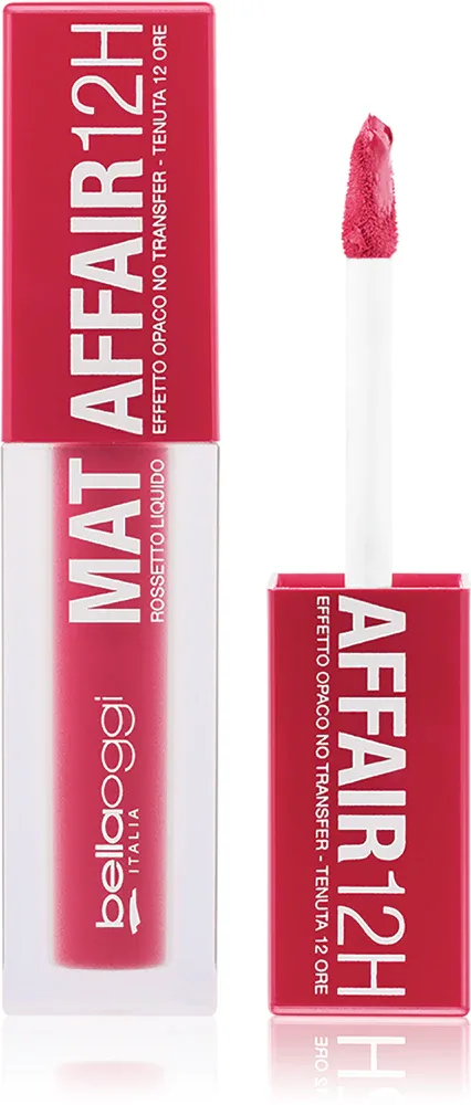 Помада для губ bellaoggi Mat Affair Liquid Lipstick жидкая, матовая, стойкая до 12 часов, 4,4 мл, оттенок Vintage