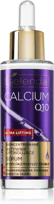 Сыворотка для лица Bielenda Calcium + Q10 Concentrated actively lifting anti-wrinkle serum day/night с эффектом лифтинга, против морщин, 30 мл