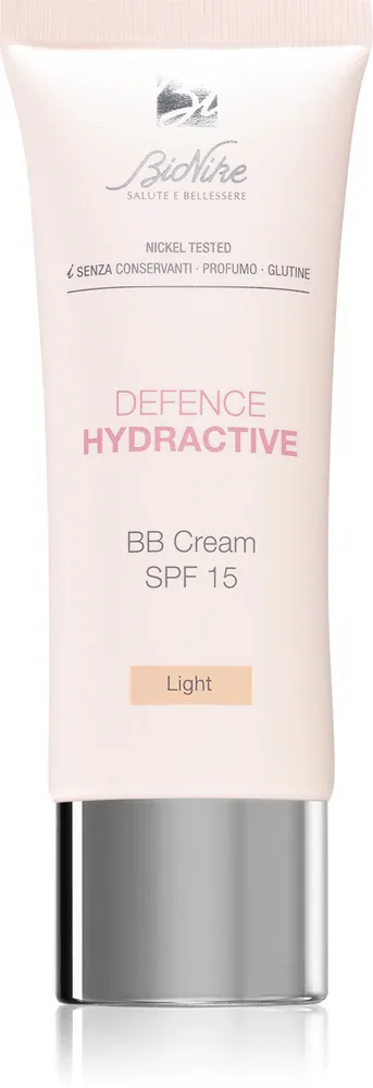 Крем BB для лица BioNike Defence Hydractive тонирующий, с солнцезащитным фильтром, 40 мл, оттенок Light