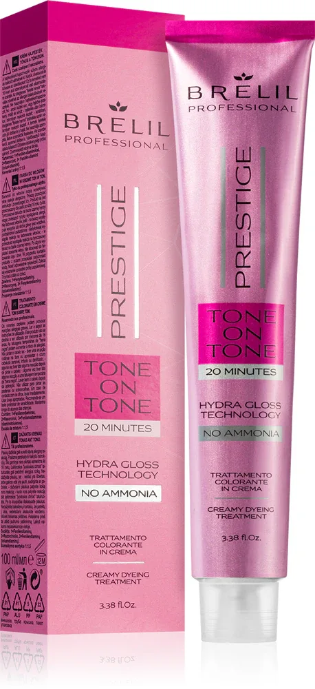 Краска для волос Brelil Professional Tone On Tone профессиональная, тон в тон, 100 мл, оттенок Dark Blonde