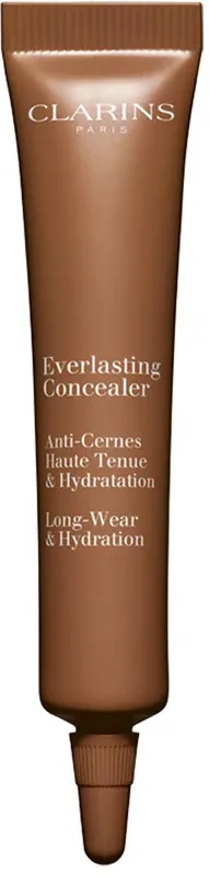 Корректор для лица Clarins Everlasting Concealer Long-Wear Hydration увлажняющий, с высокой степенью покрытия, 12 мл, оттенок 05 very deep