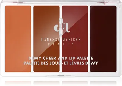 Палетка для лица и губ Danessa Myricks Beauty Dewy Cheek Lip Palette многофункциональная, 25 г