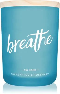 Свеча ароматическая DW Home Zen Breathe на основе эфирных масел, с хлопковым фитилём, 210 г