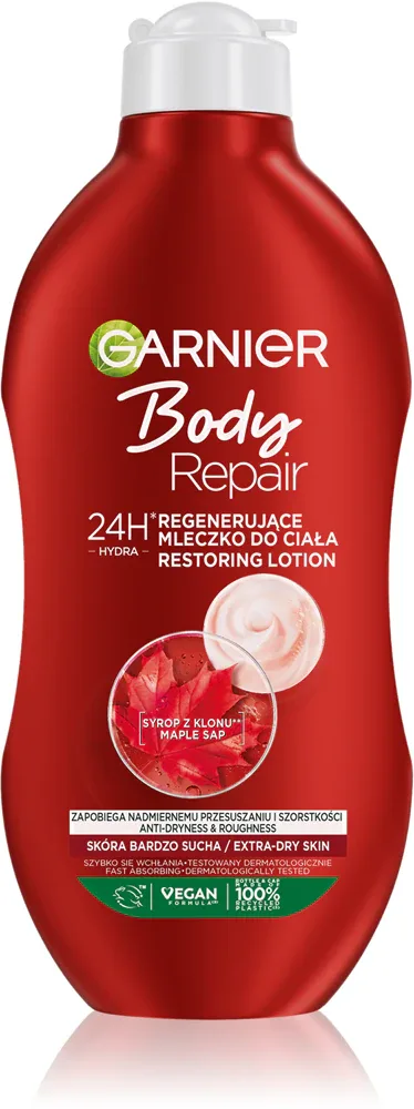 Молочко для тела Garnier Body Repair восстанавливающее, для очень сухой кожи, 400 мл