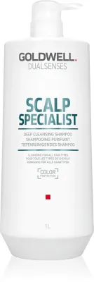 Шампунь для волос Goldwell Dualsenses Scalp Specialist глубоко очищающий, для жирной кожи головы, 1000 мл