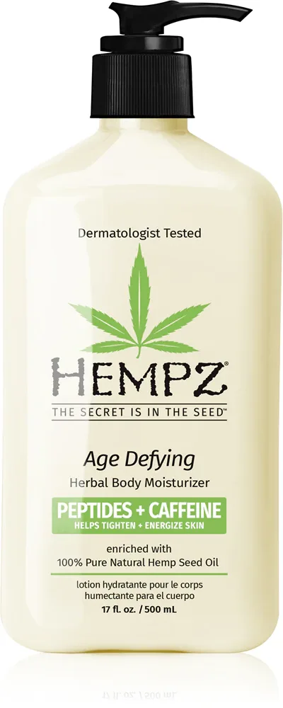 Молочко для тела HEMPZ Age-Defying увлажняющее, восстанавливающее, 500 мл