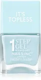 Лак для ногтей Nails Inc. It’s Topless стойкий, увлажняющий, 14 мл, оттенок Giselle Icy Blue — фото 1