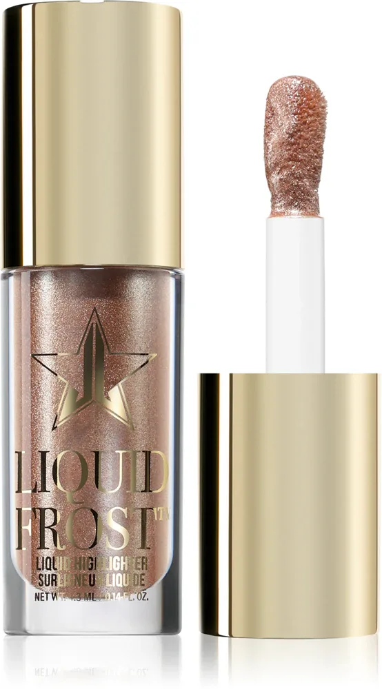 Хайлайтер жидкий Jeffree Star Cosmetics Liquid Frost Highlighter кремовый, с плотной пигментацией, 4,3 мл, оттенок Exotic Gold