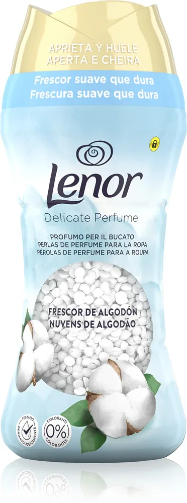 Гранулы ароматические для стирки Lenor Cotton Fresh с ароматом хлопка, 195 г