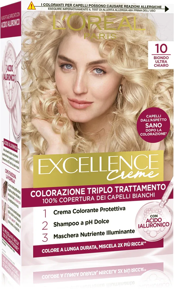 L’Oréal Paris Excellence Cool Creme - Краска для волос L’Oreal Paris Excellence Cool Creme стойкая, закрашивающая седину, 1 шт, 1 шт