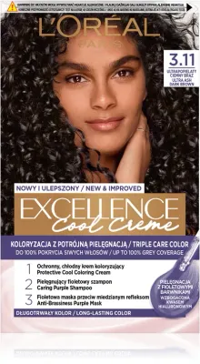 L’Oréal Paris Excellence Cool Creme - Краска для волос L’Oreal Paris Excellence Cool Creme стойкая, для домашнего окрашивания, 1 шт, 1 шт