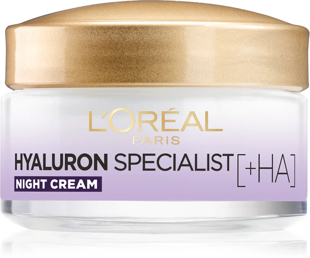L’Oréal Paris Hyaluron Specialist - Крем для лица L’Oreal Paris Hyaluron Specialist ночной, против морщин, с гиалуроновой кислотой, 50 мл, 50 мл